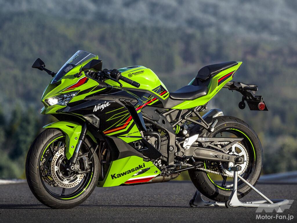 「これは良き400cc！　カワサキの新型４気筒 Ninja ZX-4RR KRT EDITION／Ninja ZX-4R SEを解説【スタイリング・装備編】」の25枚目の画像