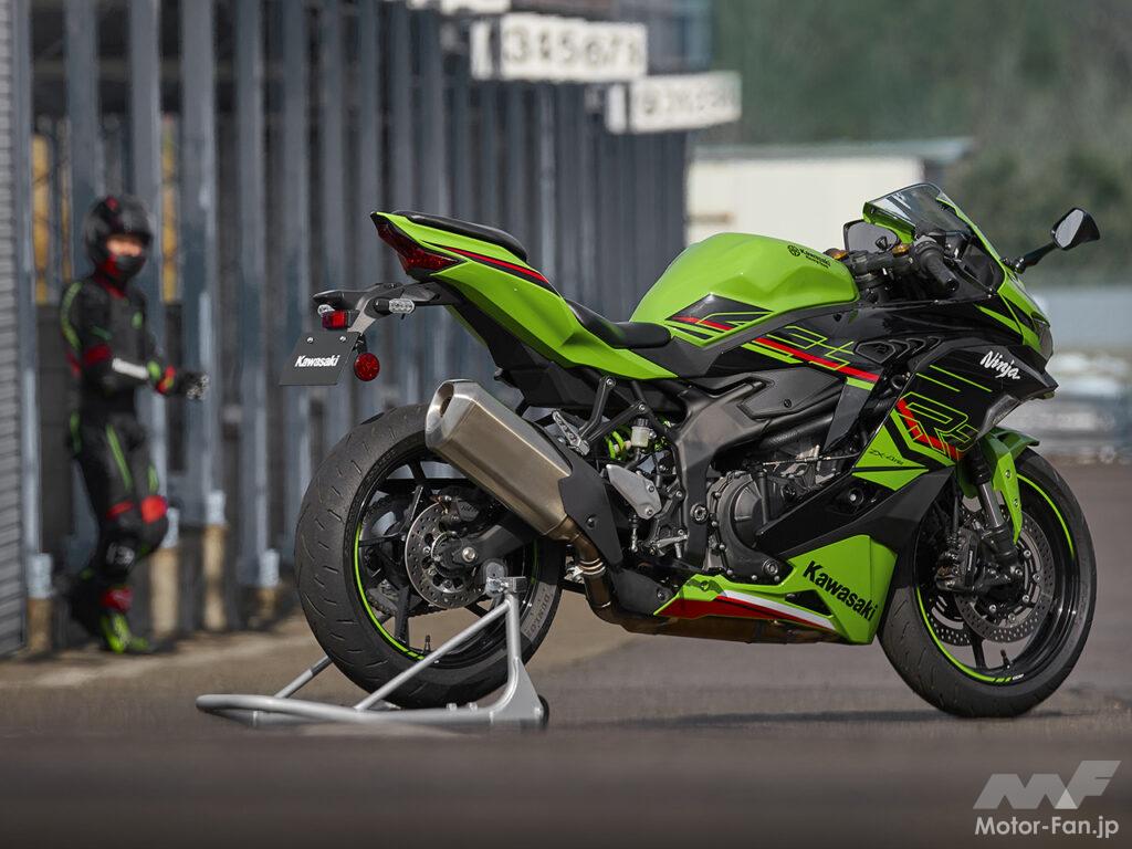 「これは良き400cc！　カワサキの新型４気筒 Ninja ZX-4RR KRT EDITION／Ninja ZX-4R SEを解説【スタイリング・装備編】」の27枚目の画像