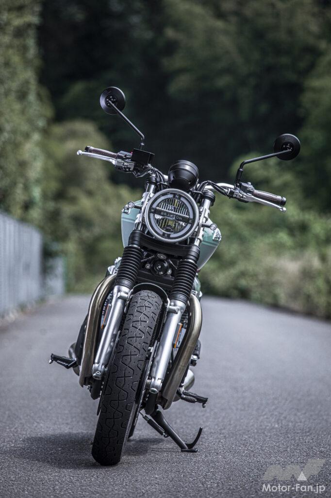 「バーチカルツインのシンプル系バイク、クロムウェル1200試乗記｜ボンネビルT120を標榜したBRIXTONのフラッグシップモデル」の36枚目の画像