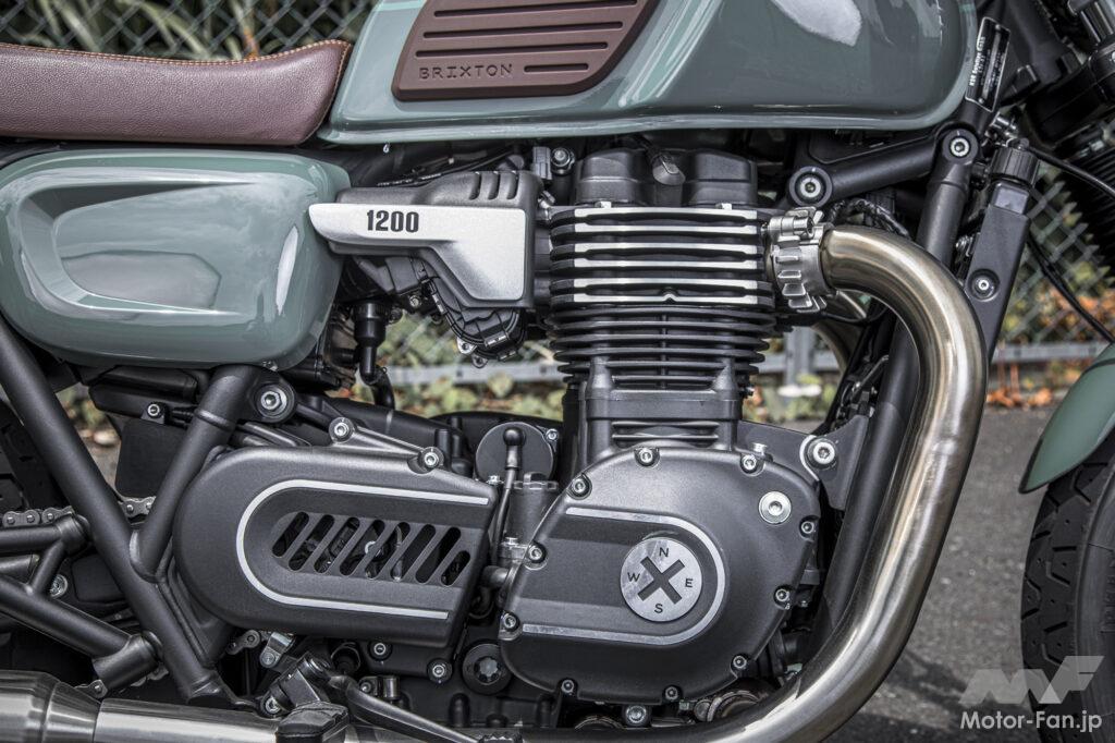 「バーチカルツインのシンプル系バイク、クロムウェル1200試乗記｜ボンネビルT120を標榜したBRIXTONのフラッグシップモデル」の17枚目の画像