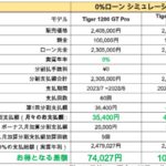 「金利0%も！　トライアンフが「新車ご購入サポートキャンペーン」を開催中」の6枚目の画像ギャラリーへのリンク