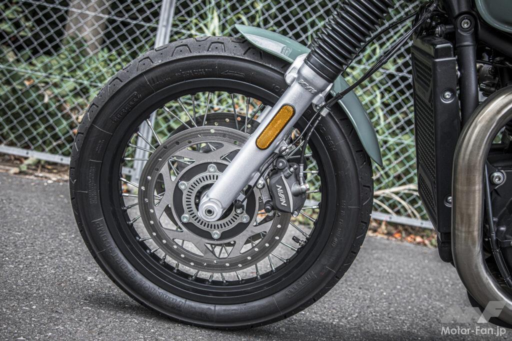 「バーチカルツインのシンプル系バイク、クロムウェル1200試乗記｜ボンネビルT120を標榜したBRIXTONのフラッグシップモデル」の15枚目の画像
