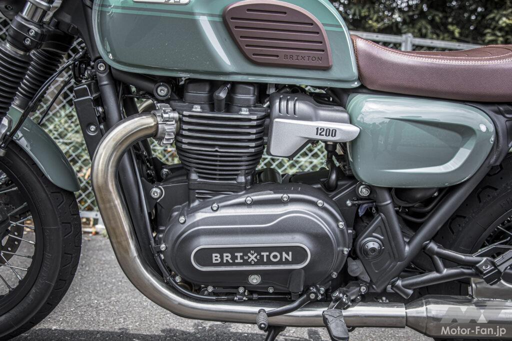 「バーチカルツインのシンプル系バイク、クロムウェル1200試乗記｜ボンネビルT120を標榜したBRIXTONのフラッグシップモデル」の18枚目の画像