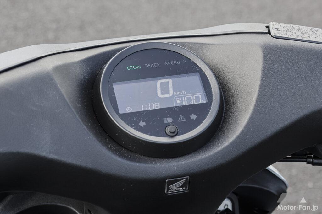 「ホンダの新型電動スクーター「EM1 e:」 、航続距離は”ロードパル”、乗り味は”優しい”。」の18枚目の画像