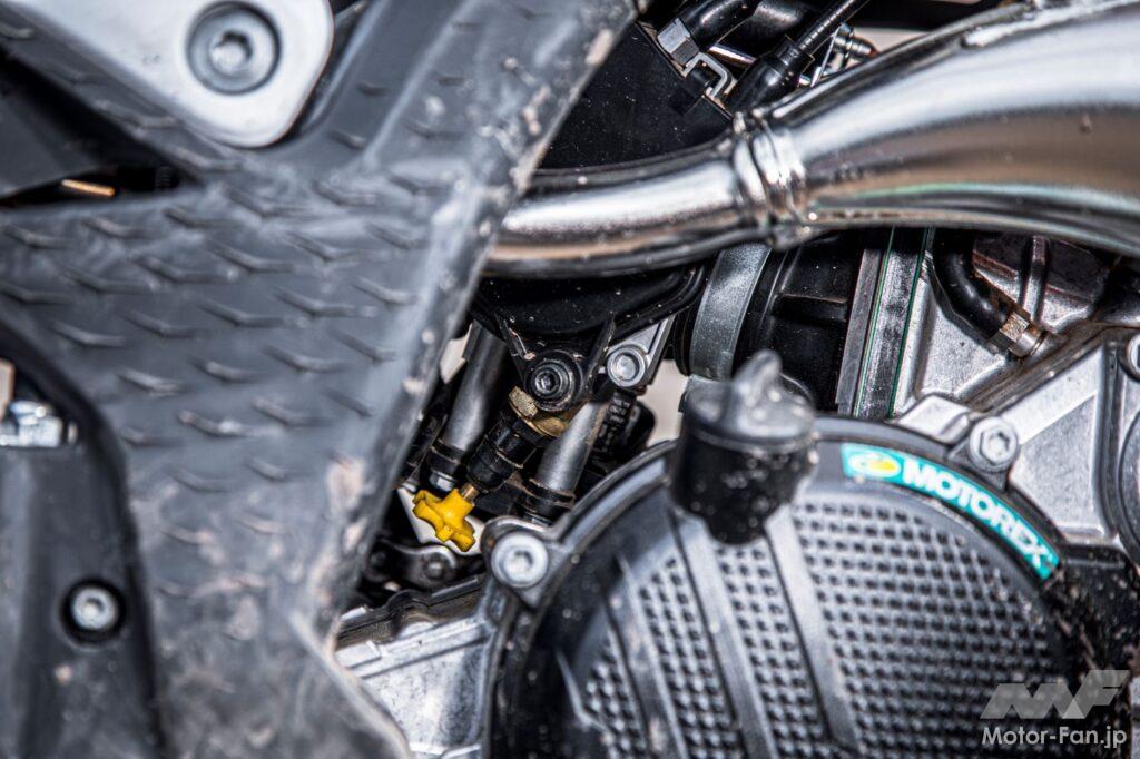 「TPIからTBIとなった新型KTM150EXC｜次世代型エンデューロモデルの最小排気量であり最軽量！」の9枚目の画像