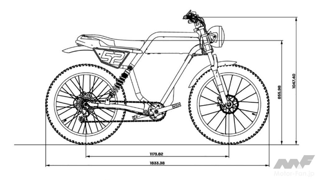 「1952年創業のイタルモトがペダル付電動バイクを開発！｜トリオンファーレ【EICMA2023】」の11枚目の画像