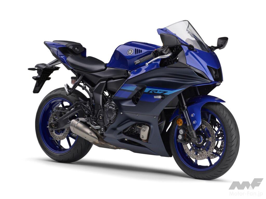 「100万円のスーパースポーツバイク｜ヤマハ・YZF-R7 ABS、2024年モデルを発売」の1枚目の画像