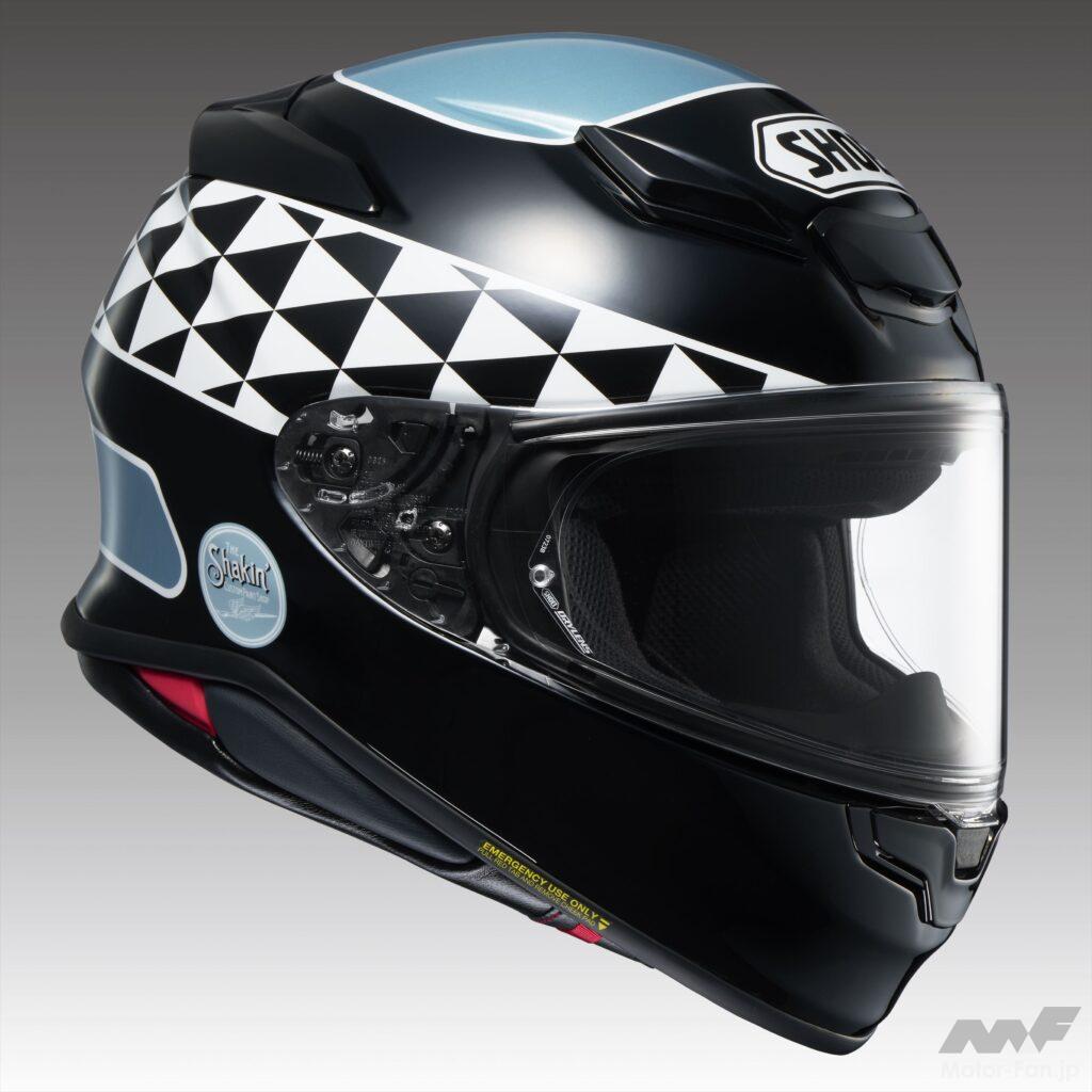 「これはいい青色！｜SHOEI Z-8に新柄「Shakin’ SPEED GRAPHIX」（シェイキン スピード グラフィックス）」｜2024年3月に発売」の3枚目の画像