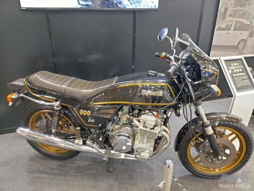「906cc 6気筒のベネリ「900sei」、1979年に発売したモデルを展示｜ライバルは日本のCBX1000やZ1300｜モーターサイクルショー2024」の11枚目の画像