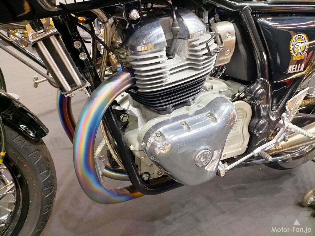 「ロイヤルエンフィールドの2気筒650ccが魅力的！　新作3モデルを展示｜モーターサイクルショー2024」の25枚目の画像