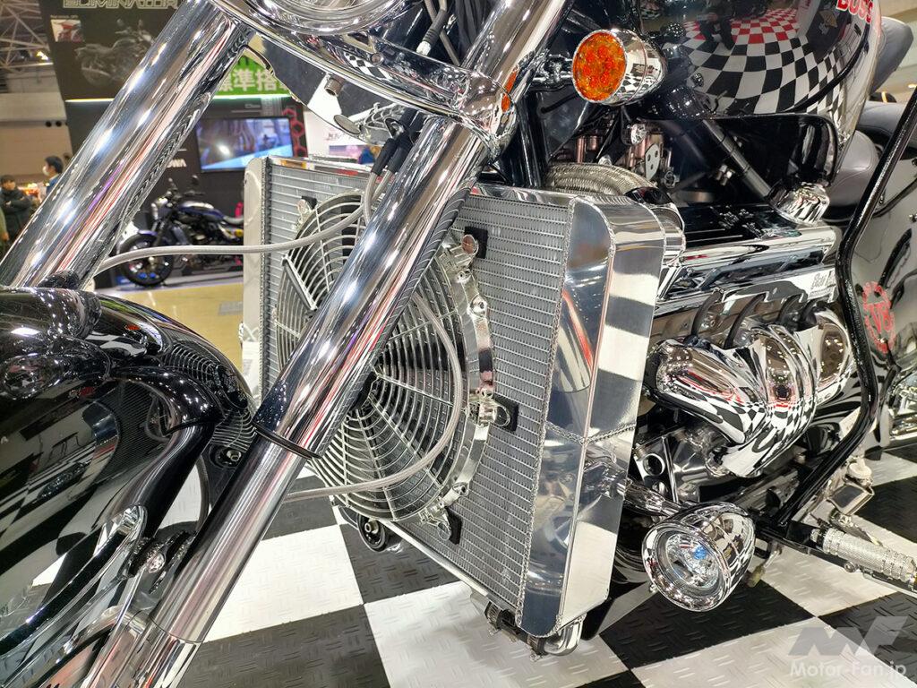 「5,730cc、V型8気筒OHVエンジンのバイク。乾燥重量は498kg！　米国のBOSS HOSS（ボスホス）｜モーターサイクルショー2024」の15枚目の画像