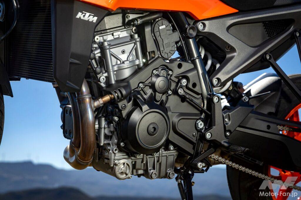 「【KTM・990DUKE海外試乗記】エンジン、車体、外装まで全面刷新の結果は？」の2枚目の画像