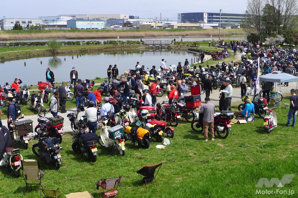 「埼玉県八潮市に！　スーパーカブを中心にミニバイク386台が大集合。『Cafeはらっぱ』初主催のミーティング『ハラミ』に行ってみた！」の24枚めの画像