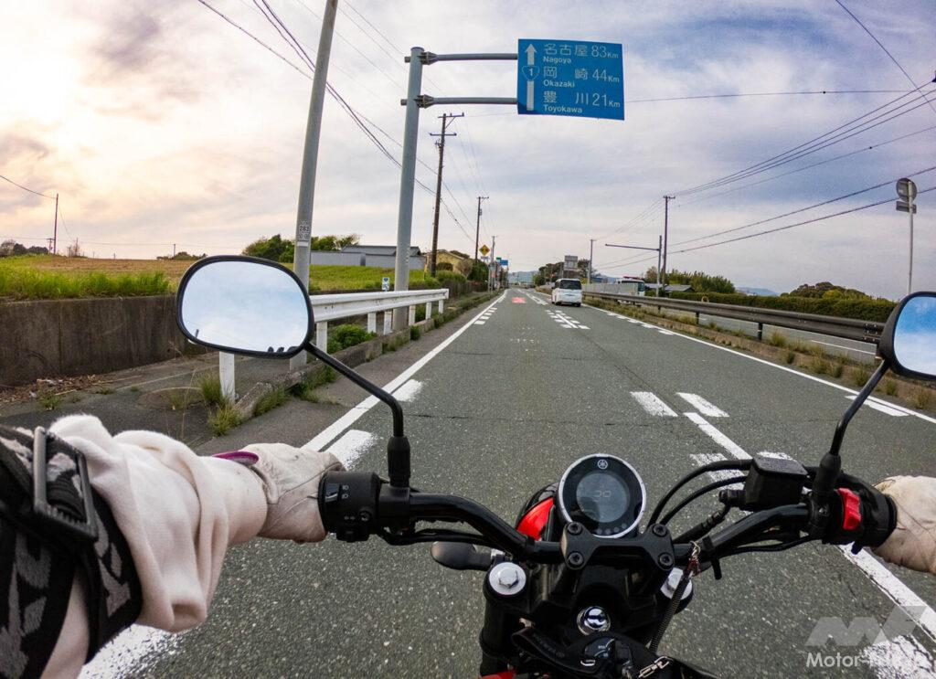 AFORIDER ヤマハ XSR125 東海道 ガス欠 高橋克也