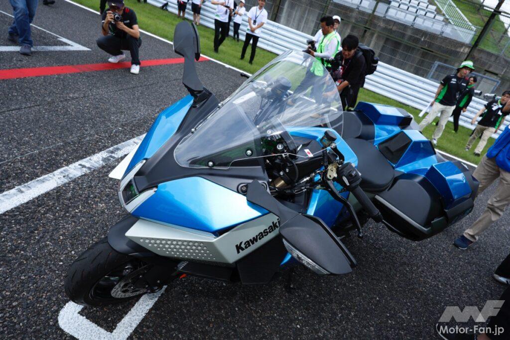 「カワサキが水素エンジンバイクをお披露目！」の4枚目の画像
