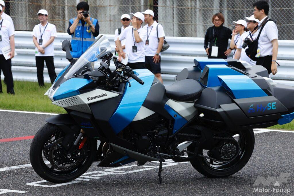 「カワサキが水素エンジンバイクをお披露目！」の27枚目の画像