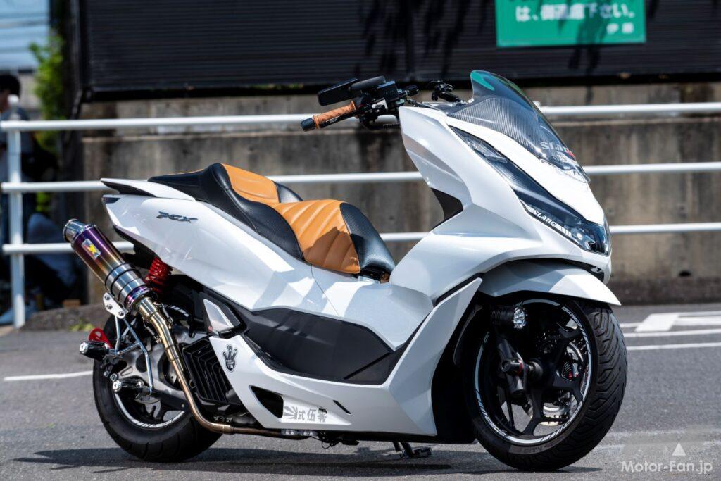 「PCX・JK05をセパハンに！　前後の足まわりは限界までローダウン。｜PCX meeting 2024」の3枚目の画像