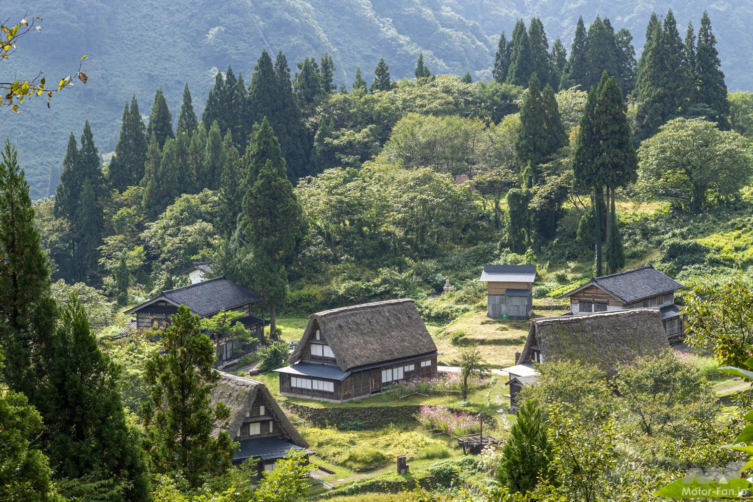 「【富山県南砺市】バイクで行きたいツーリングスポット｜世界遺産  五箇山の「相倉集落」。」の2枚めの画像