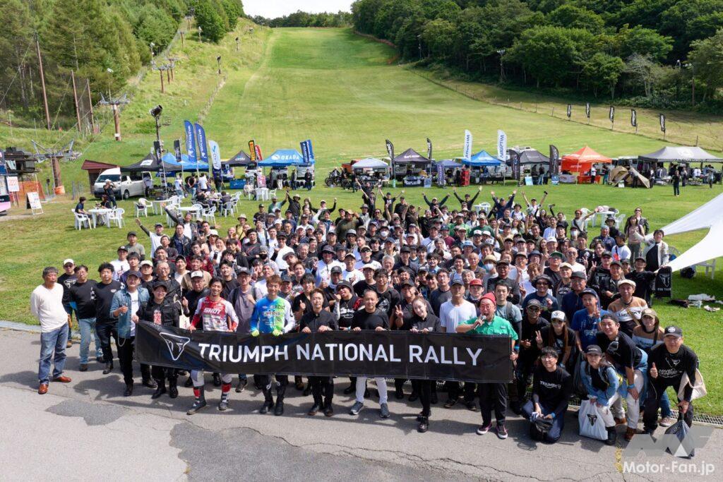 「10月12日(土)長野県富士見高原で開催！ TRIUMPH NATIONAL RALLY 2024コンテンツ詳細&事前無料エントリー&キャンプ申込み 好評受付中!!」の34枚目の画像