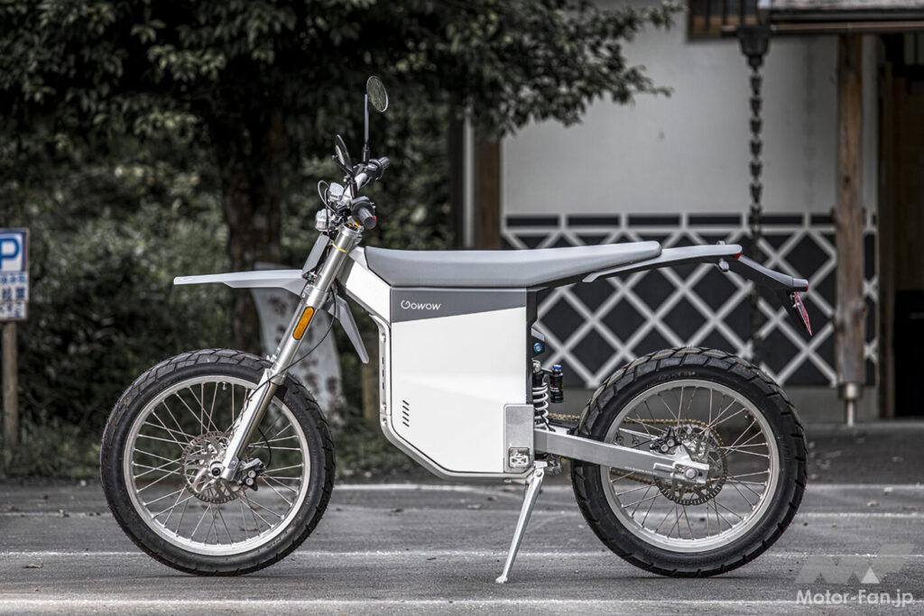 「楽しいバイクを見つけました。しかも電動、原付二種。トレールバイク、GOWOＷ・ORIの悪路走破性に驚嘆‼」の4枚目の画像