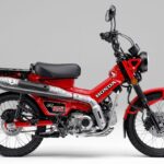 「ホンダ CT125・ハンターカブに新色｜バックミラーのカタチも変わった！」の2枚目の画像ギャラリーへのリンク