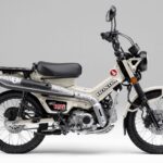 「ホンダ CT125・ハンターカブに新色｜バックミラーのカタチも変わった！」の3枚目の画像ギャラリーへのリンク