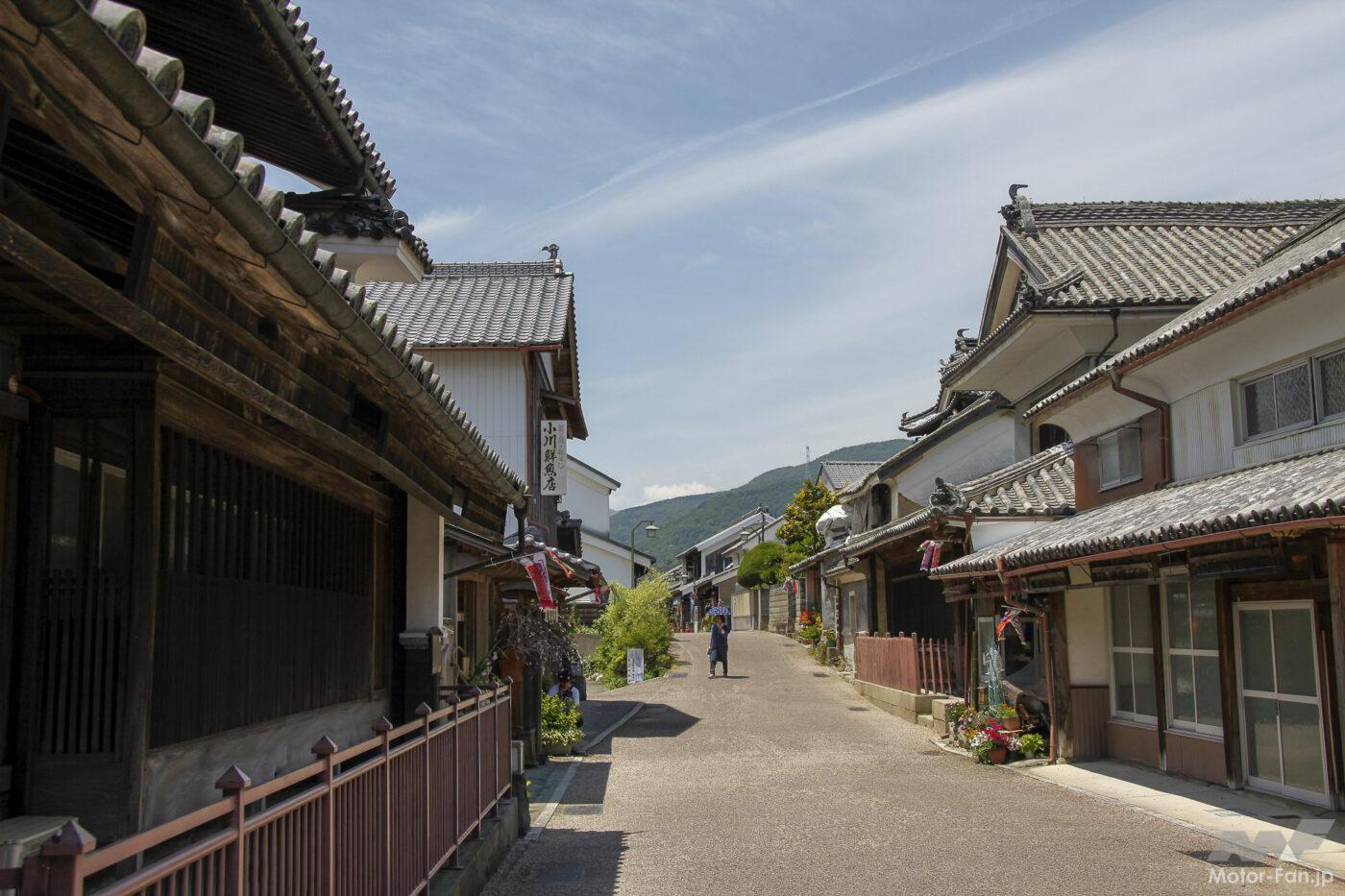 「【徳島県美馬市】バイクで行きたいツーリングスポット｜佇まいに癒される「うだつの町並み」。」の4枚めの画像