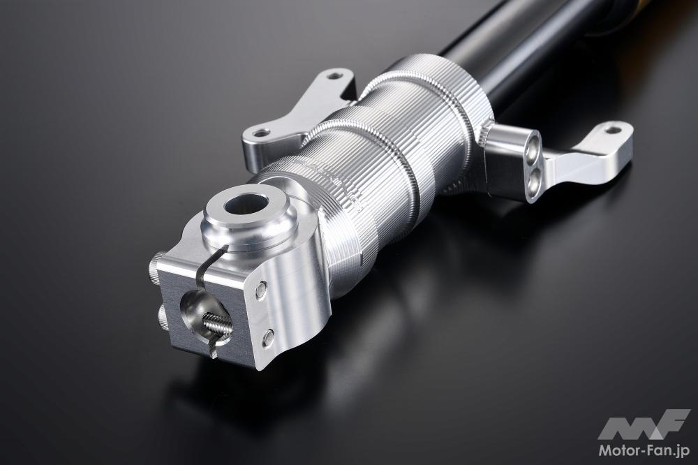 モンキー125を純正フロントフォークのまま、ブレンボ製ラジアル