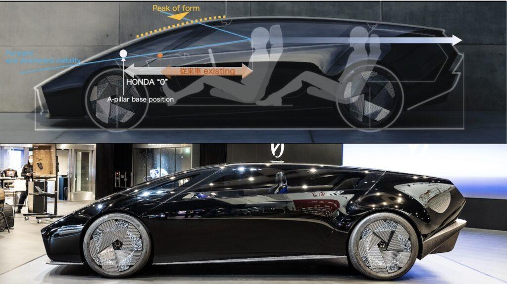 「HONDA 0シリーズ SALOON のデザインを解く プランビューで明かされるゼロ・サルーンのMM戦略  HONDA Zero Series SALOON’s MM strategy as seen in the plan view」の16枚目の画像