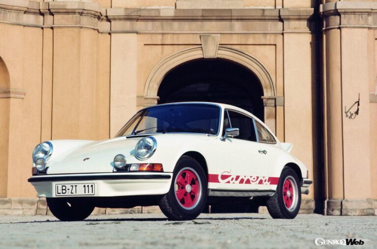 ポルシェ 911 カレラ RS 2.7のフロントスタイル