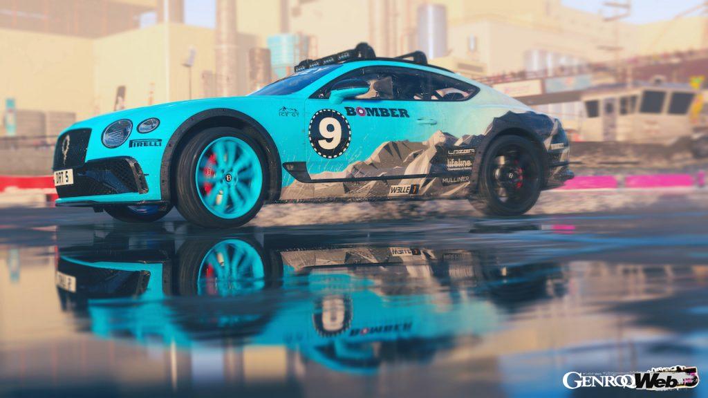 「ベントレー コンチネンタルGT アイスレースカー、人気レースゲーム『DIRT 5』に登場！」の3枚目の画像