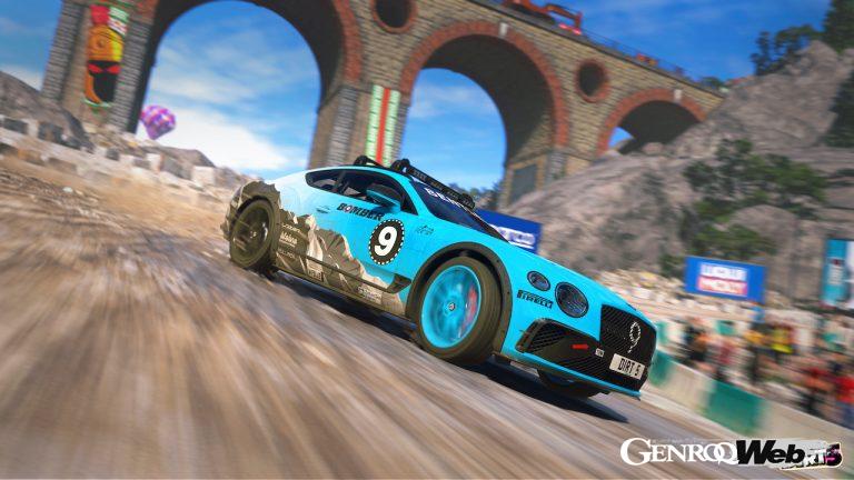 ベントレー コンチネンタルGT アイスレースカー、人気レースゲームの『DIRT 5』に登場