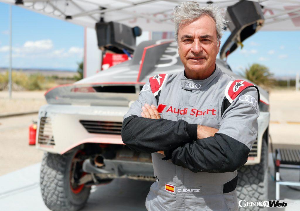 2021年のダカール・ラリーに向けて、電動バギー「RS Q e-tron」がスペインで8日間のテストを敢行