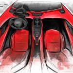 ランボルギーニ、新型カウンタックを発表！ スーパーカーのアイコンが21世紀に復活 - Countach-LPI-800-4-sketch-11