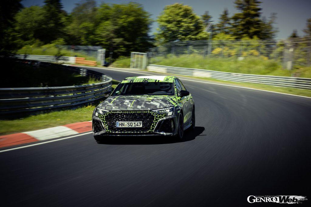 「アウディ RS 3がニュル最速の称号を獲得！ ルノー メガーヌの記録を4秒以上短縮 【動画】」の15枚目の画像