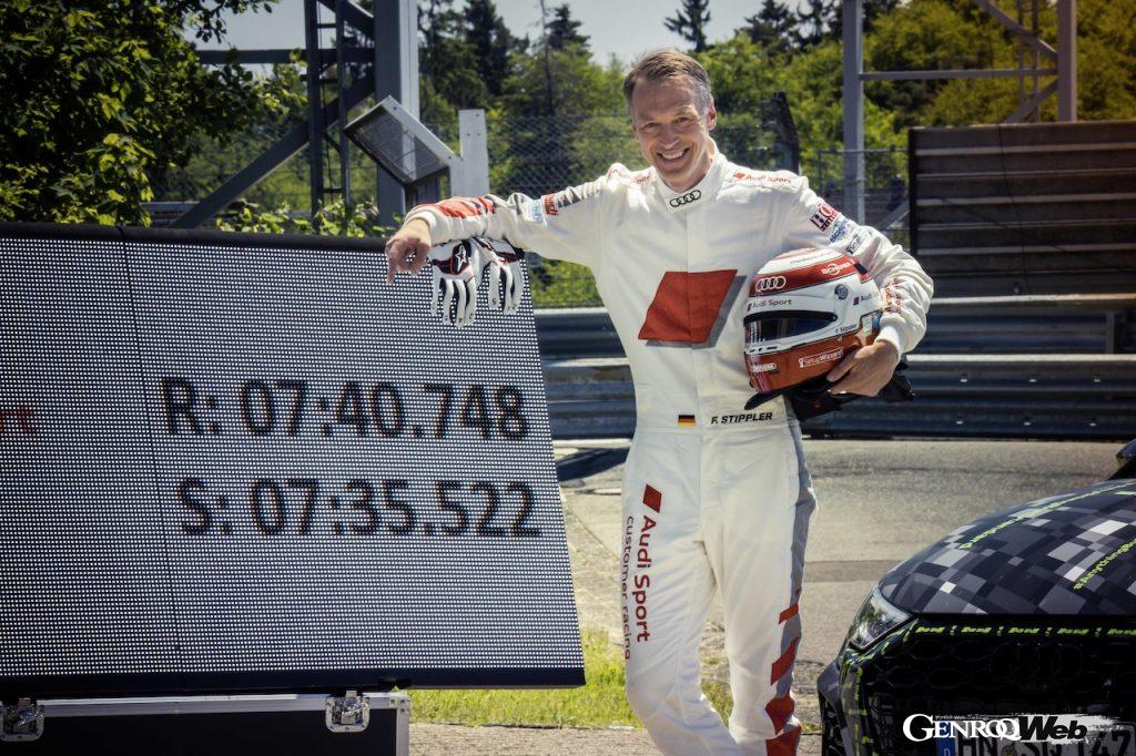 「アウディ RS 3がニュル最速の称号を獲得！ ルノー メガーヌの記録を4秒以上短縮 【動画】」の3枚目の画像