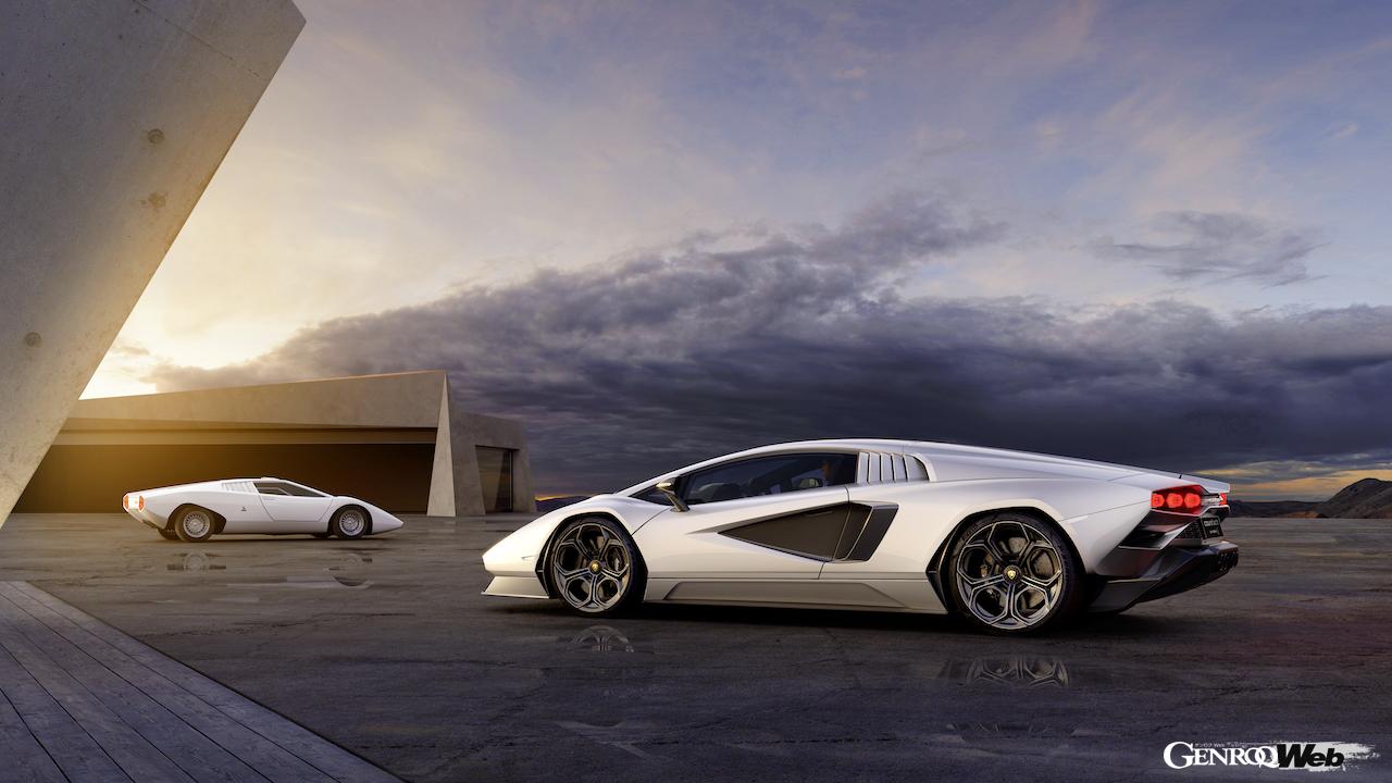 ランボルギーニ 新型カウンタックを発表 スーパーカーのアイコンが21世紀に復活 画像ギャラリー 4枚目 全74枚 Genroq Web ゲンロク ウェブ