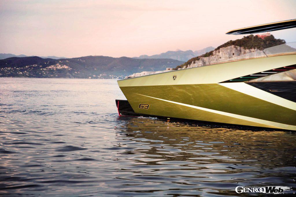 「ランボルギーニの豪華ヨットが完成！ 「海上を走るスーパーカー」の全貌に迫る」の8枚目の画像