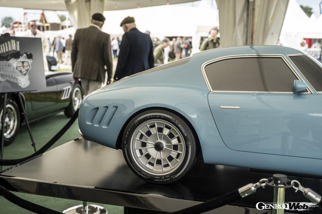 「GTOエンジニアリング、「スクアーロ」のスケールモデルをグッドウッド・リバイバルで初公開」の1枚目の画像