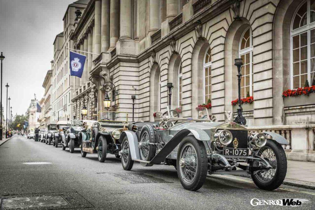 1911年のロンドン～エディンバラ・トライアルを「ロールスロイス シルバーゴースト1701」が再現