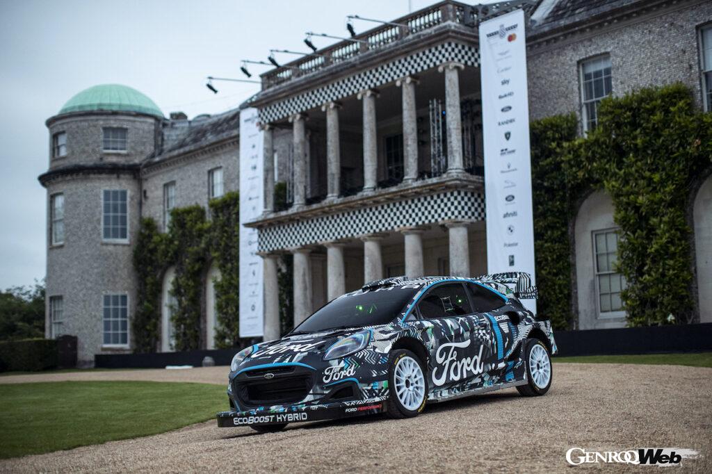 「フォード、2022年WRC開幕戦から新型ハイブリッドマシンを導入。ラリーも電動化の時代へ」の1枚目の画像