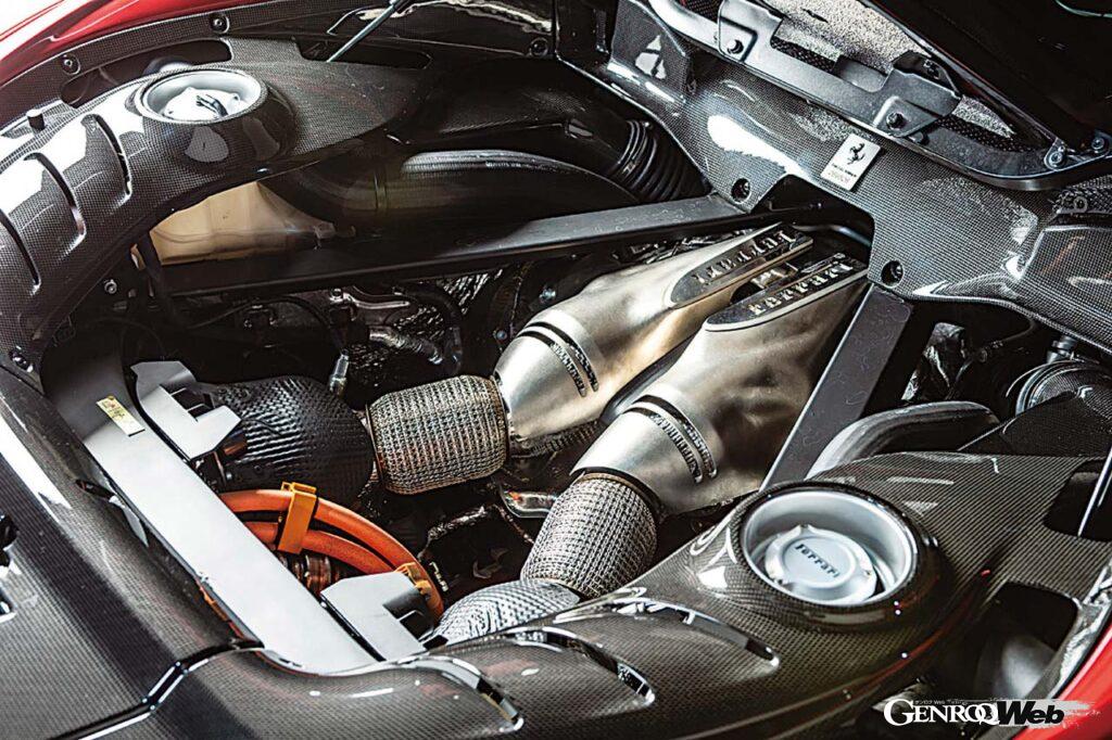 フェラーリ 296GTBのエンジン