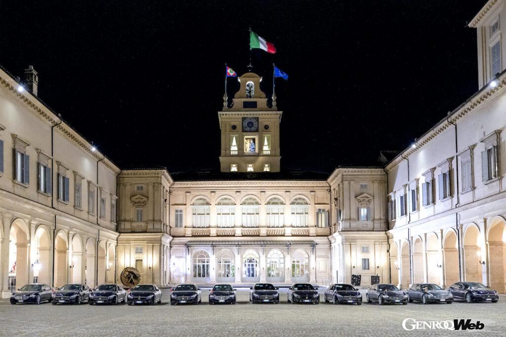 「マセラティ、イタリア開催の「G20 ローマサミット」に40台の車両を提供」の2枚目の画像