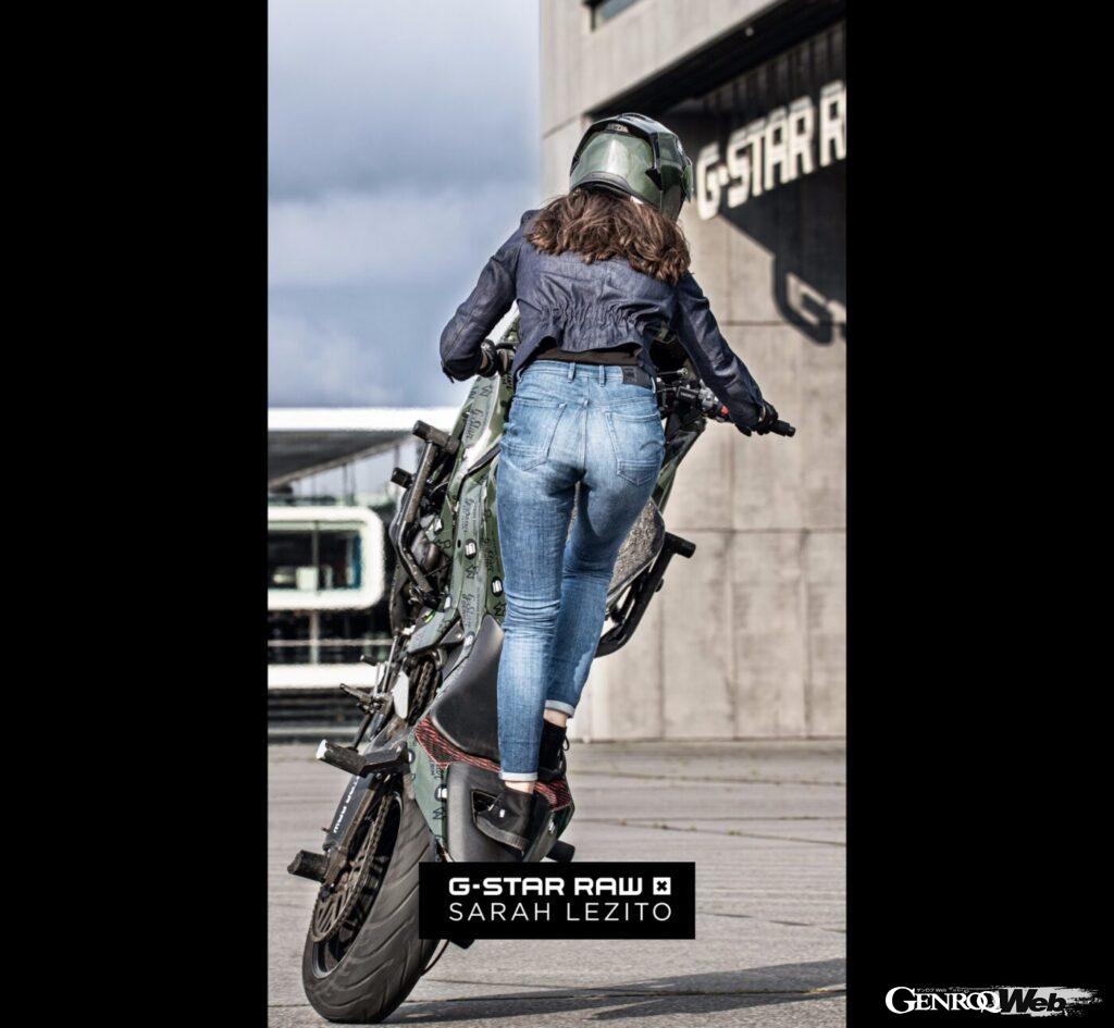 「バイク乗りに贈る「ハードコア デニム」！ スーパーバイクを華麗に操るスタントムービーを公開 【動画】」の3枚目の画像