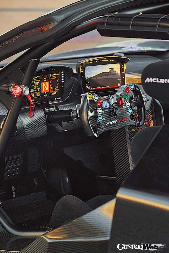 「理想のトラックマシン「マクラーレン 720S GT3X」初試乗！ レーシングカーよりも速いサーキット専用モデル」の5枚目の画像