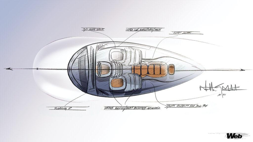 「ヘネシー・パフォーマンス、世界初の電動6輪駆動ハイパーGT「プロジェクト ディープ スペース」を開発 【動画】」の2枚目の画像