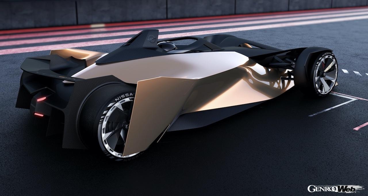 「ニッサン、未来の電動スーパーカー「アリア シングルシーター コンセプト」を発表」の5枚目の画像