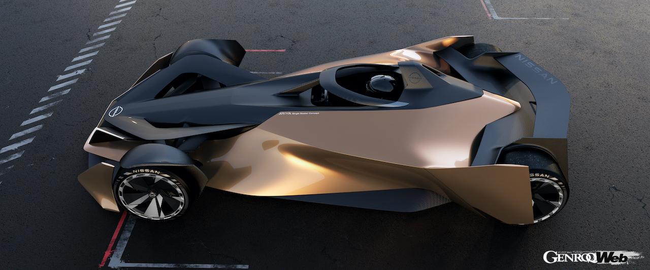 「ニッサン、未来の電動スーパーカー「アリア シングルシーター コンセプト」を発表」の6枚目の画像