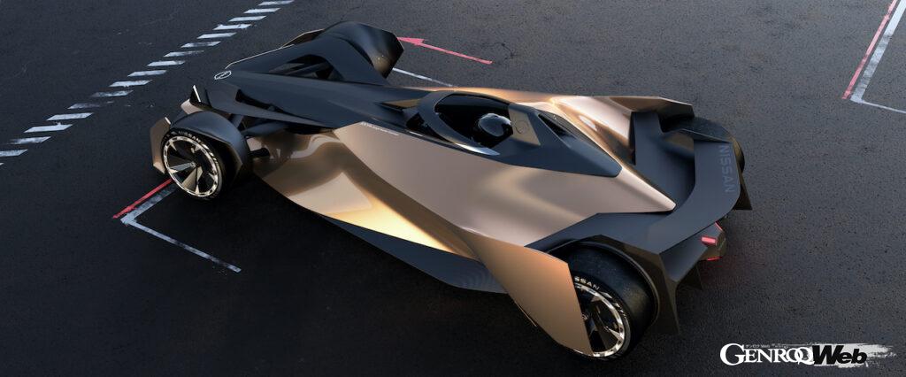 「ニッサン、未来の電動スーパーカー「アリア シングルシーター コンセプト」を発表」の8枚目の画像