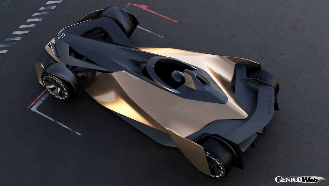 「ニッサン、未来の電動スーパーカー「アリア シングルシーター コンセプト」を発表」の9枚目の画像